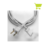 white power cord straight