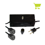 Full rang rotary dimmer with two standard female connectors