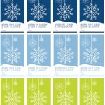 Christmas gift tags to be printed