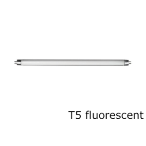 fluorescent T five lamps
