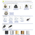 flanged downlight ordering options