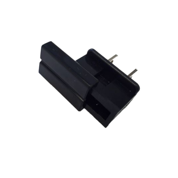 detachable plug black