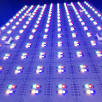 r g b light wave flexible l e d sheet.