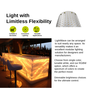 light wave led flex sheet 